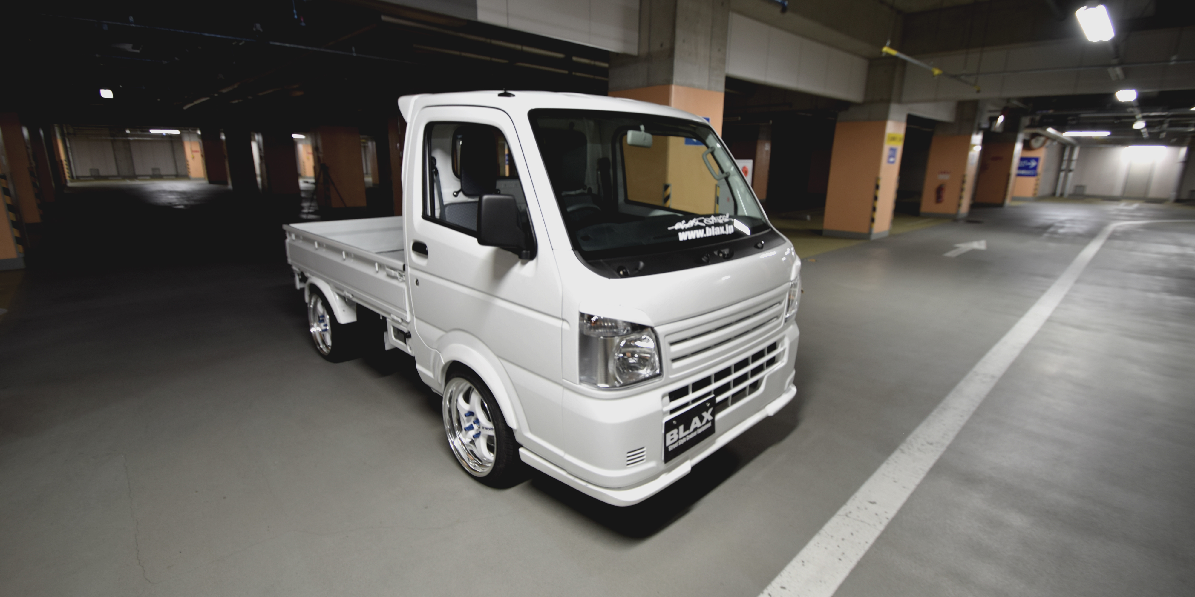 取扱店舗限定アイテム キャリートラックda16tフロントハーフスポイラー