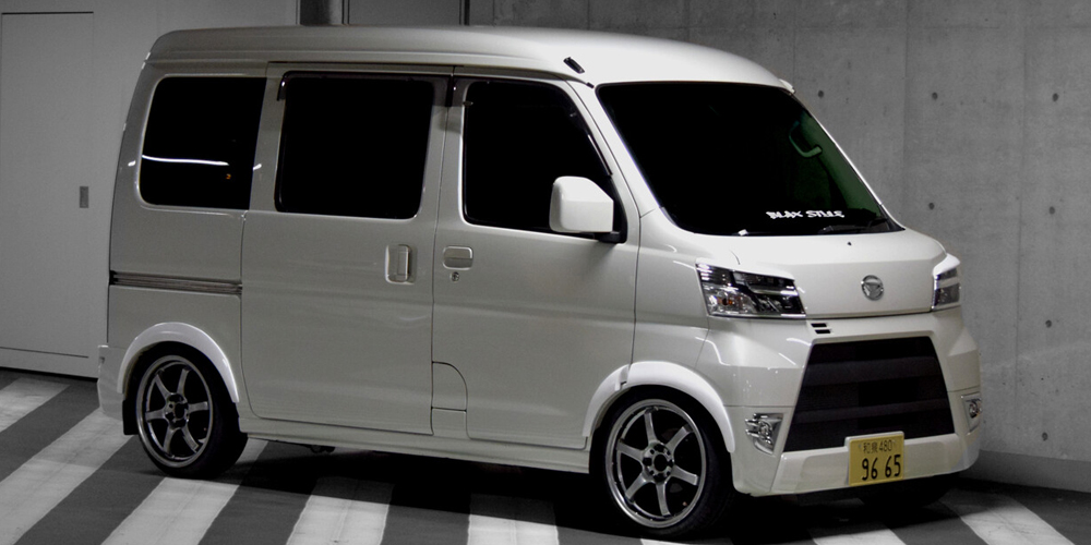 ハイゼットカーゴ オーバーフェンダー BLAX